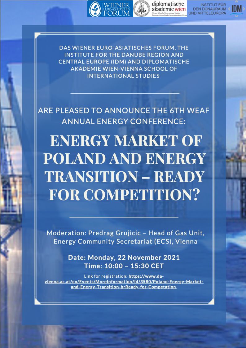 6th WEAF Annual Energy Conference Poland Energy Market