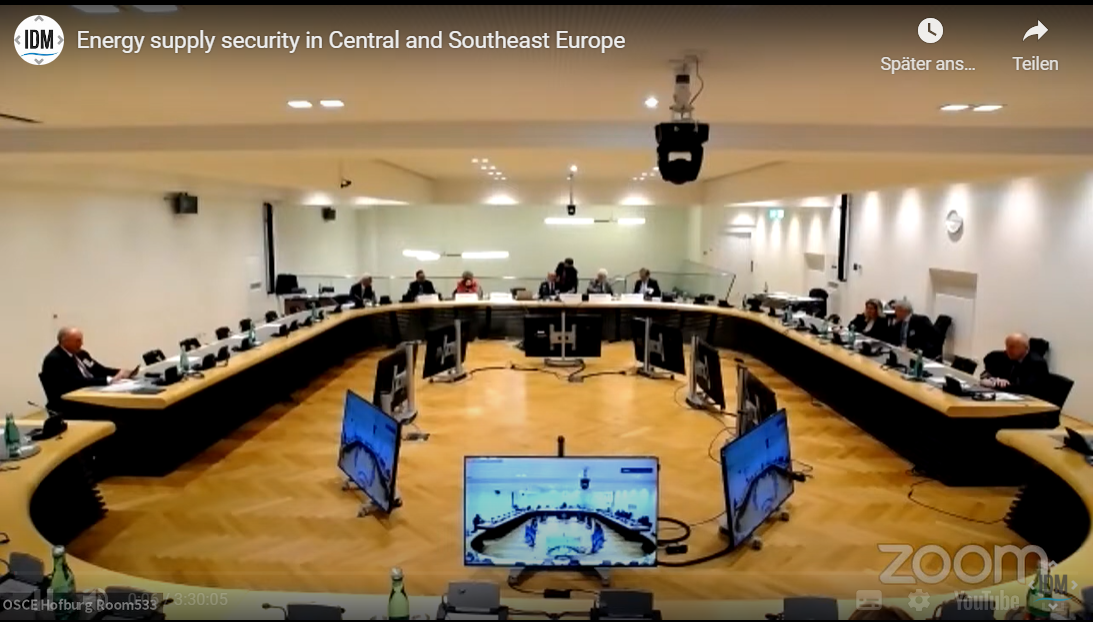 Energy supply security in Central and Southeast Europe