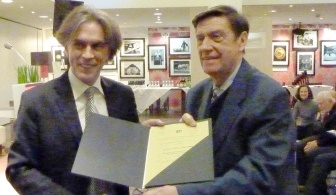 Verleihung des Anton Gindely-Preises an Tomislav Raukar