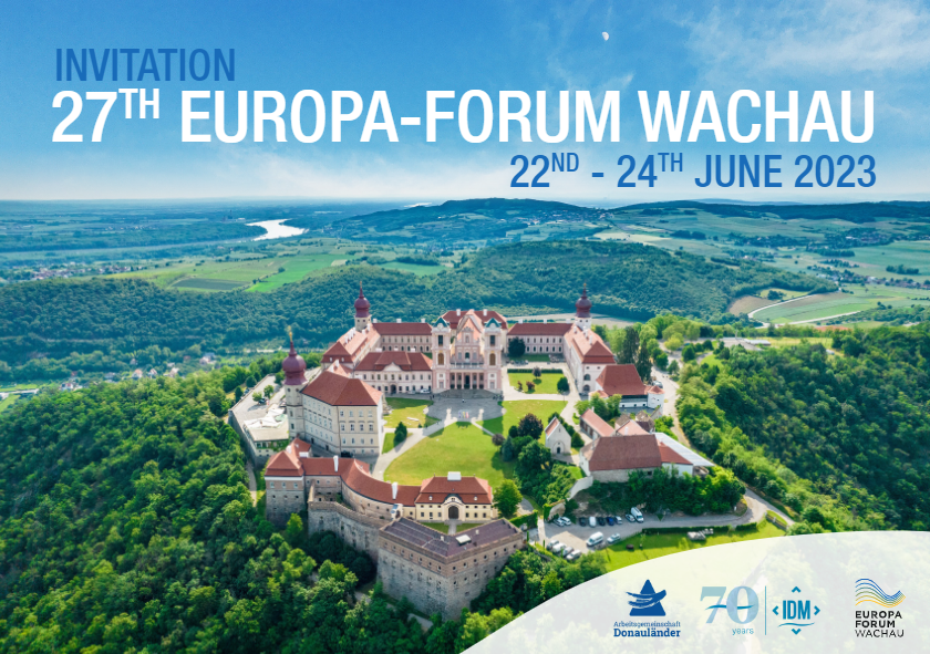 Danube Salon at the 27th Europa-Forum Wachau