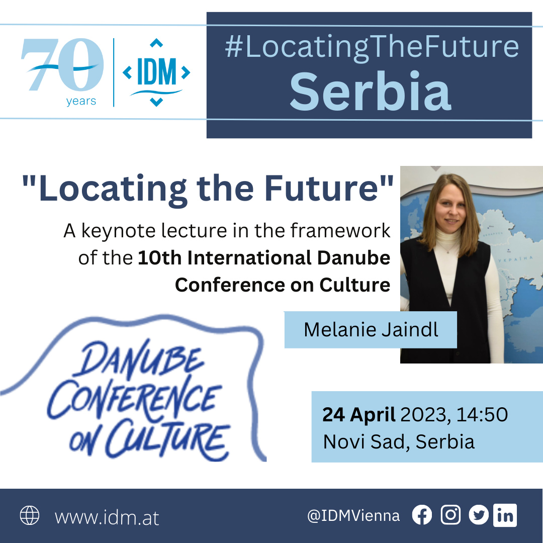 Keynote: “70 Years IDM – Locating the Future” in Novi Sad