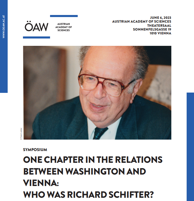 One chapter in the relations between Washington and Vienna: Who was Richard Schifter?