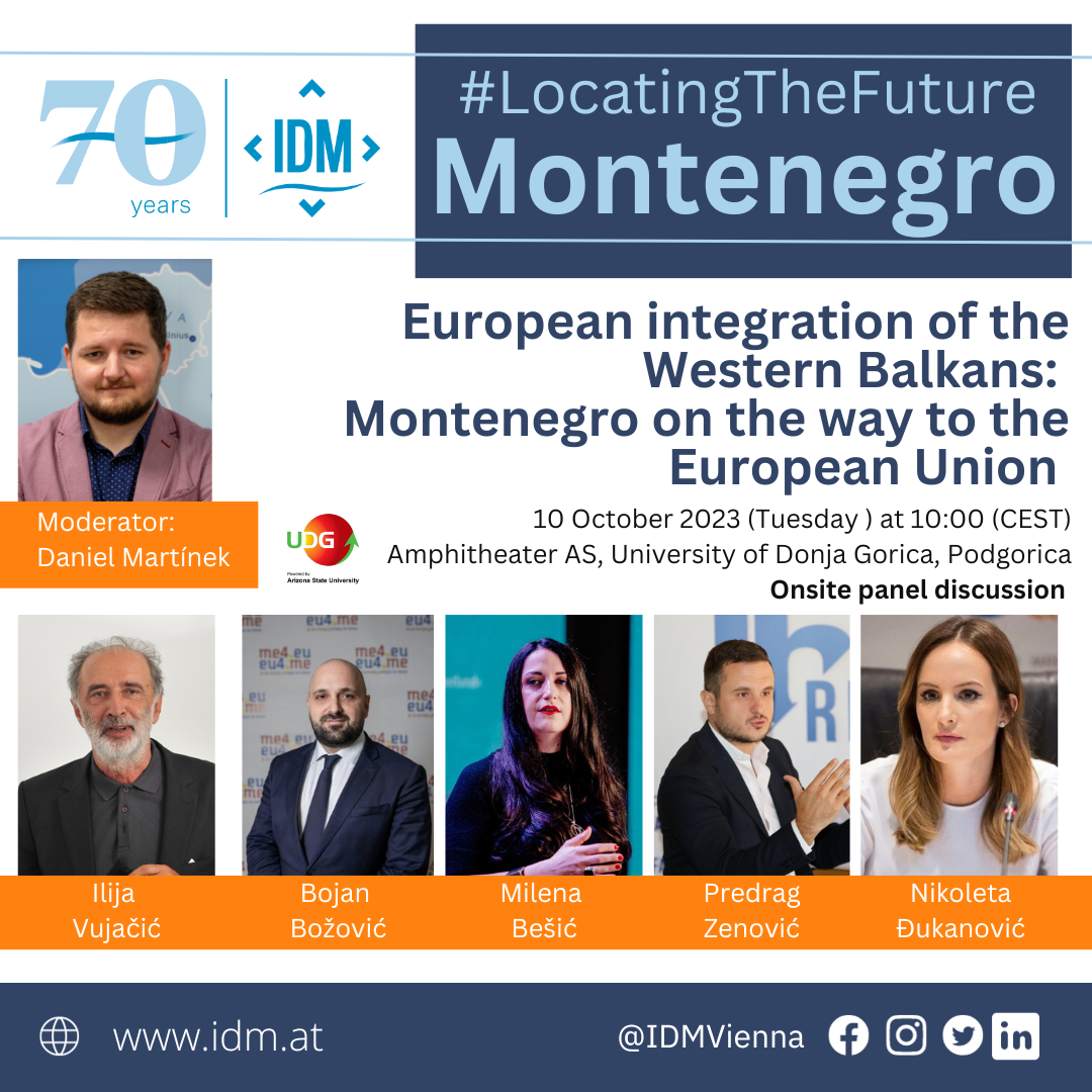 European integration of the Western Balkans: Montenegro on the way to the European Union