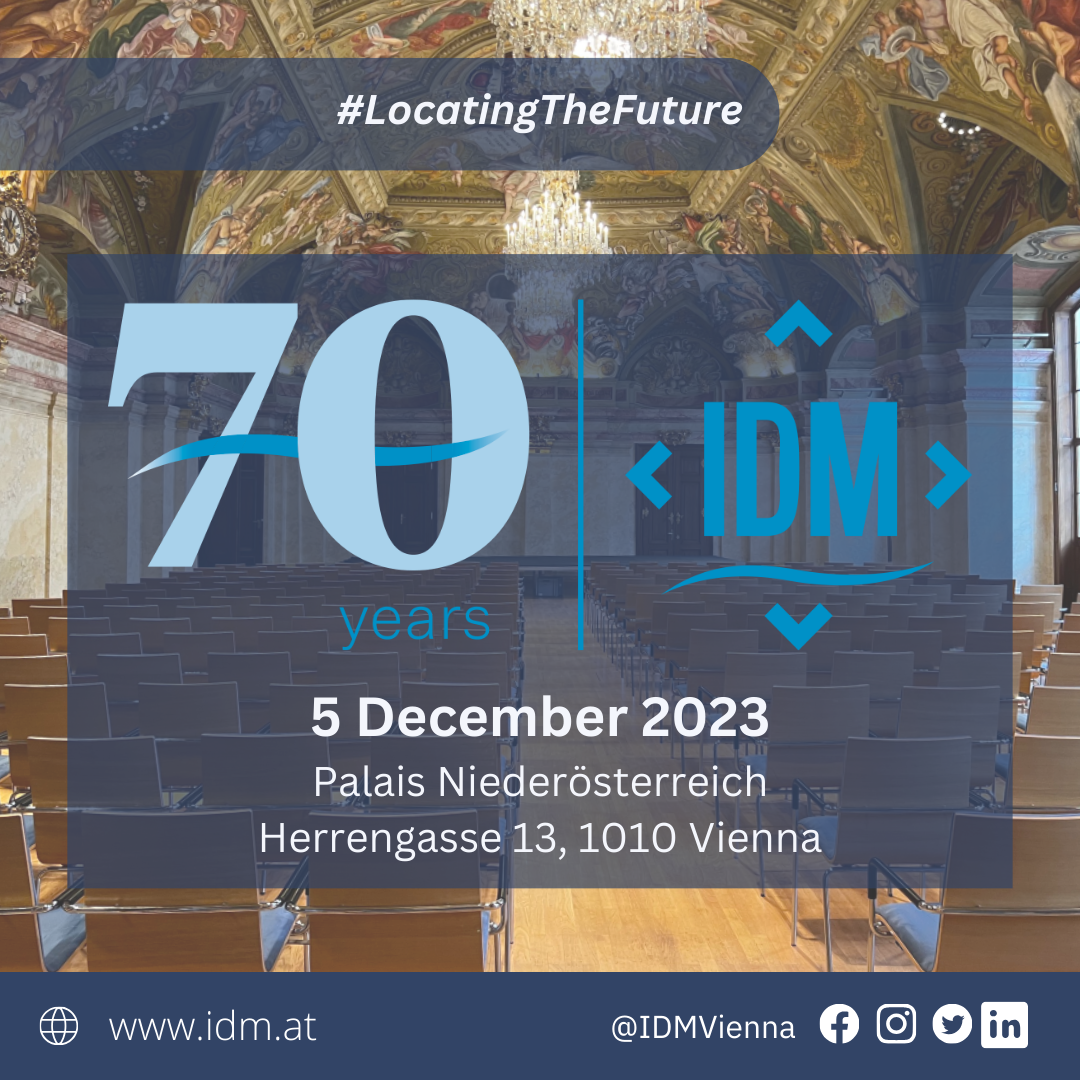 70 years IDM – Locating the Future