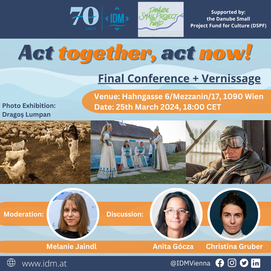 Final Conference and Vernissage: Act together, act now!