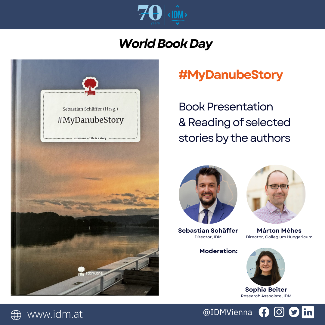 #MyDanubeStory – Book Presentation, Discussion & Reading
